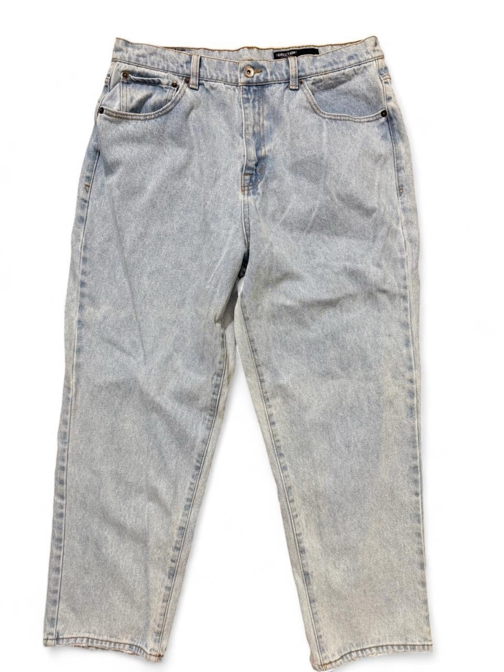 Direction Light Wash Relaxed Fit Jeans Men’s 34x30 Y2K Denim